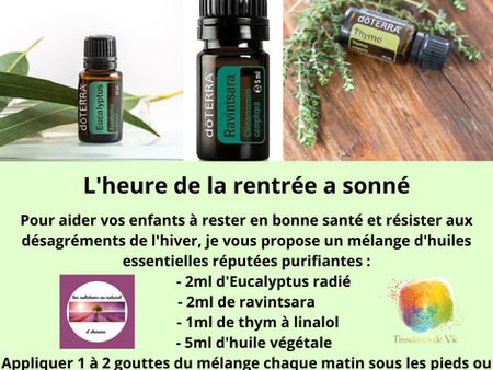 Un mélange pour rester en bonne santé et résister aux désagréments de l'hiver